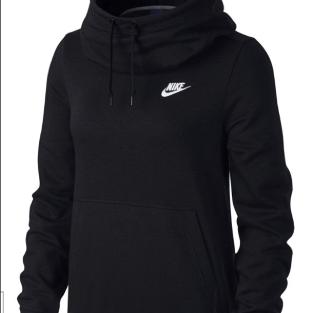 NIKE Funnel Neck Hoodie Pullover Small